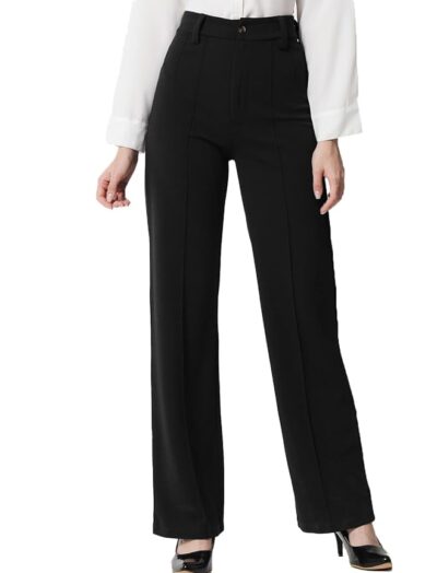 Women Fit Solid Trousers