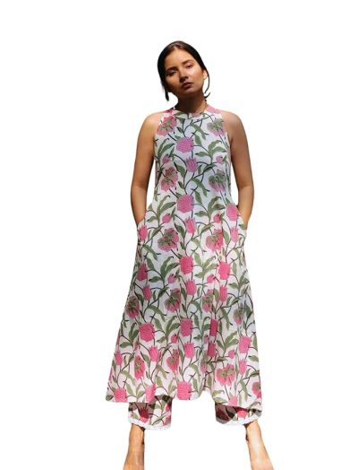 Women A-Line Regular Fit Kurta Set