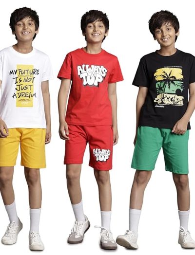 Fit Tshirt and Shorts Set