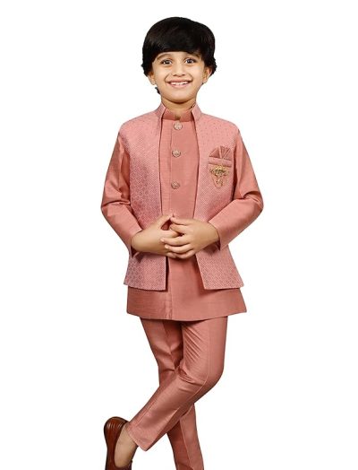 Western Sherwani Set For Boys