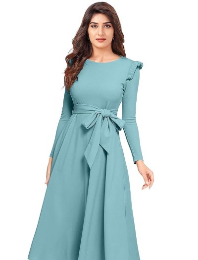 WOMEN’S A-LINE MAXI DRESS
