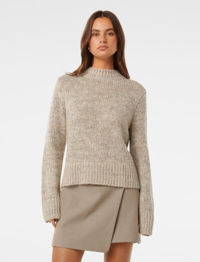 Frankie Stand Neck Jumper