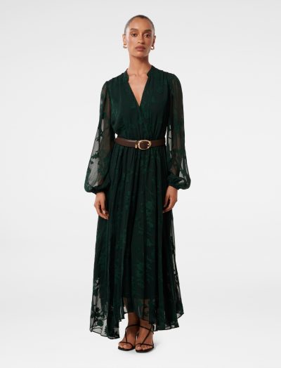 Gabriella Petite Textured Midi Dress